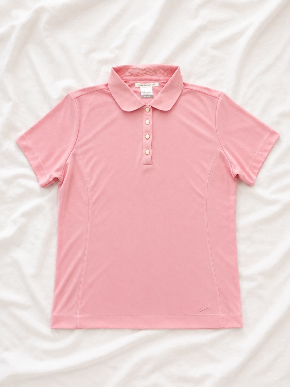 Nike Golf Women's Pink Short Sleeve Polo Shirt Size M